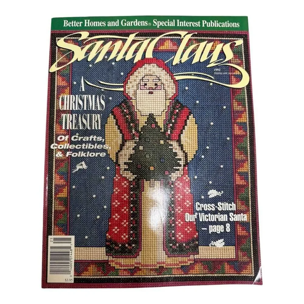 Vintage Better Home and Gardens Santa‎ Claus Special Projects Magazine 1992